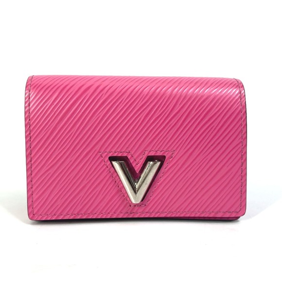 LOUIS VUITTON Pink Card Holder - Picture 1 of 13